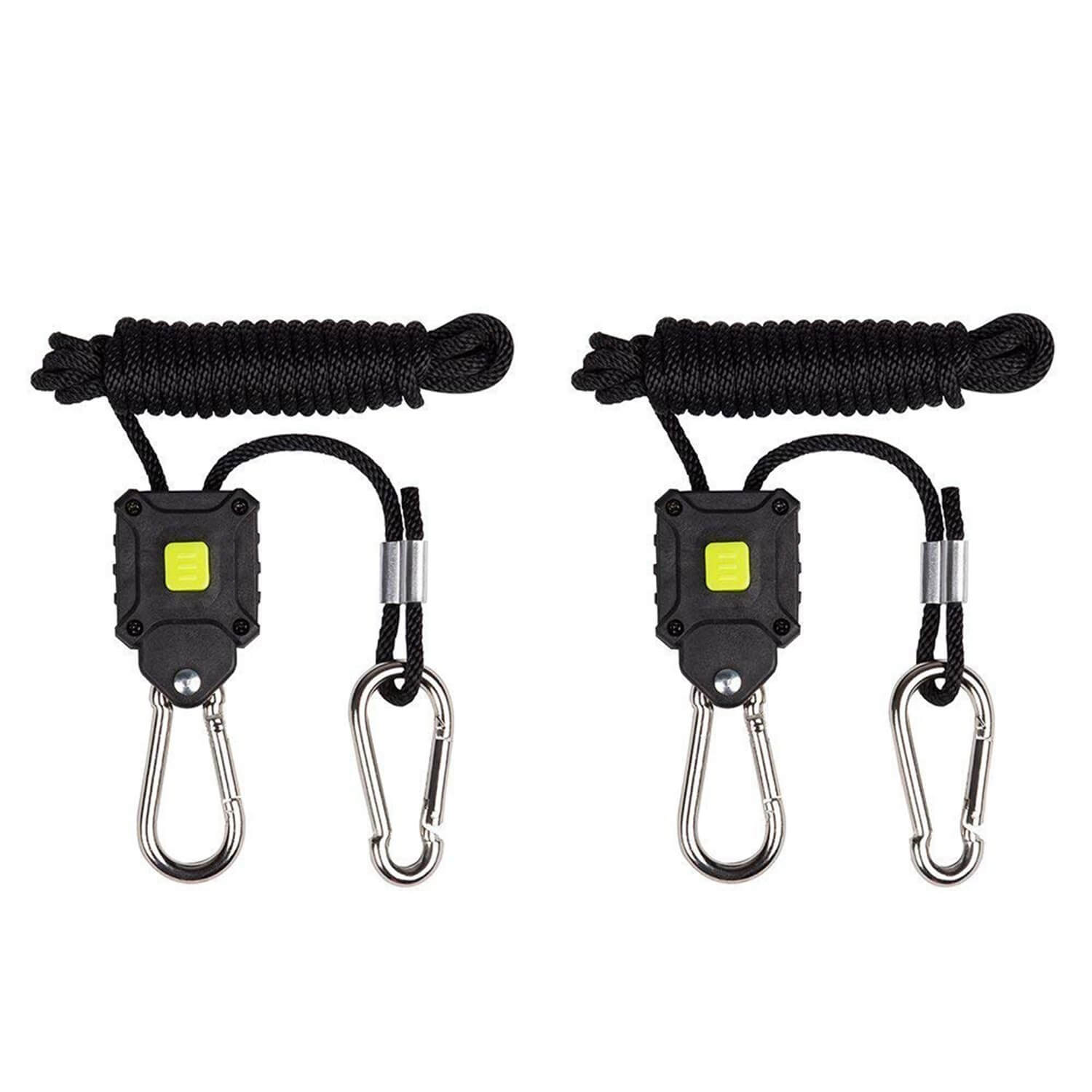 4 Pack 1/8 Inch Light Heavy Duty Rope Hanger Adjustable Rope