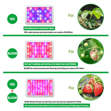 Load image into Gallery viewer, Criusun Optical Lens, Full Spectrum Powerful LED Grow Light with Bloom Veg Switch for Indoor Plants