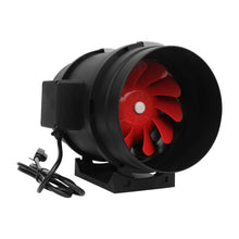 Load image into Gallery viewer, SunStream Plastic Duct Inline Fan Heating Cooling Ventilation for Exhaust and Intake, Grounded Power Cord