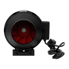 Load image into Gallery viewer, SunStream Plastic Duct Inline Fan Heating Cooling Ventilation for Exhaust and Intake, Grounded Power Cord