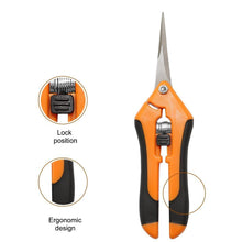 Load image into Gallery viewer, SunStream Garden Pruning Shear Steel Blade Hand Pruner (Scissors)