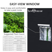 Load image into Gallery viewer, SunStream Hydroponic Grow Tent for Indoor Seedling Plant Growing, Water-Resistant