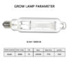 SunStream Single Ended Metal Halide (MH) Grow Light Lamp Bulb for Digital Ballast