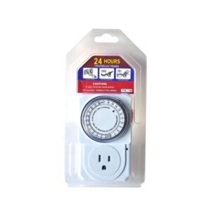 SunStream 24 Hour Plug-in Mechanical Timer (US Plug)