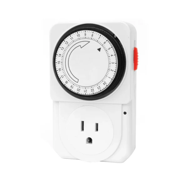 SunStream 24 Hour Plug-in Mechanical Timer (US Plug)